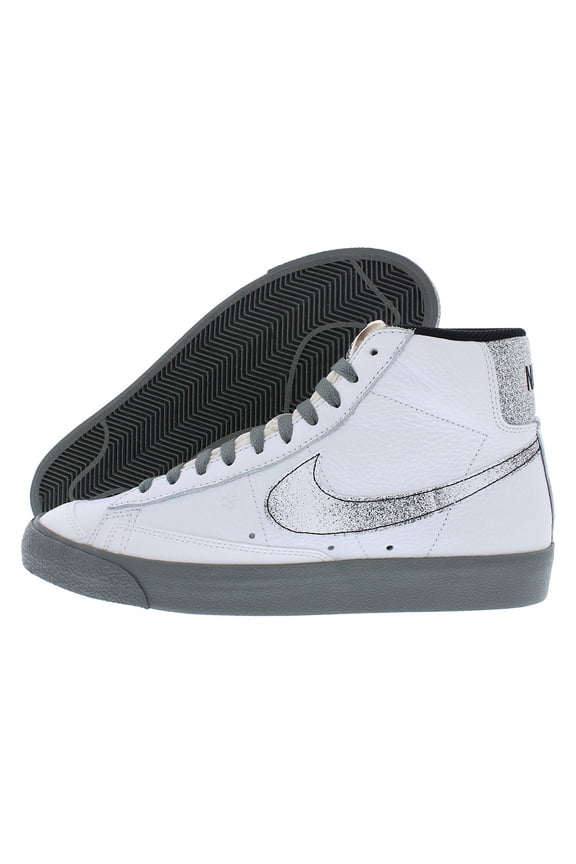 Men's Blazer Mid '77 Shoes (Black/White/Khaki, 12, Medium/D)