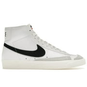 NIKE Men's Blazer Mid 77 Vintage White Black Basketball Shoes, from StockX