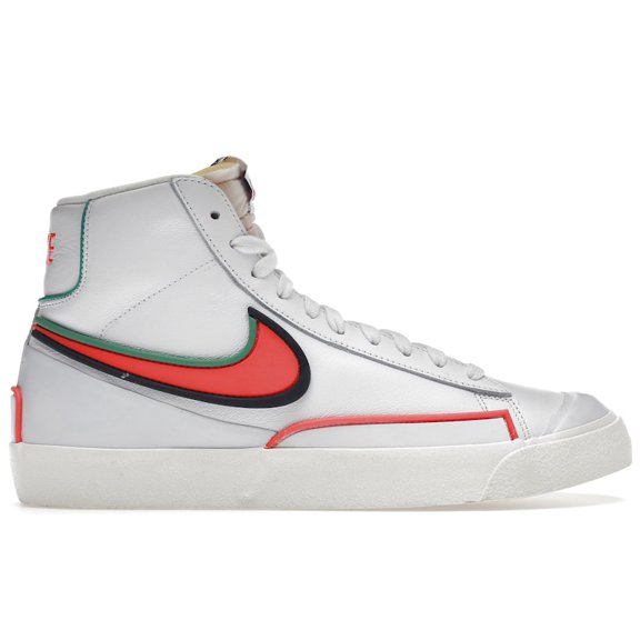 Nike Men's Blazer Mid Infinite White Bright Crimson Shoes, from StockX