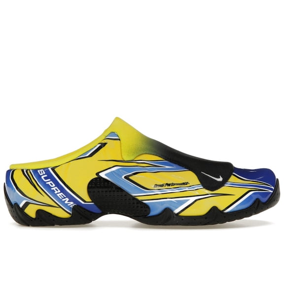 Nike Men's Clogposite Supreme Opti Yellow Blue Shoes, from StockX