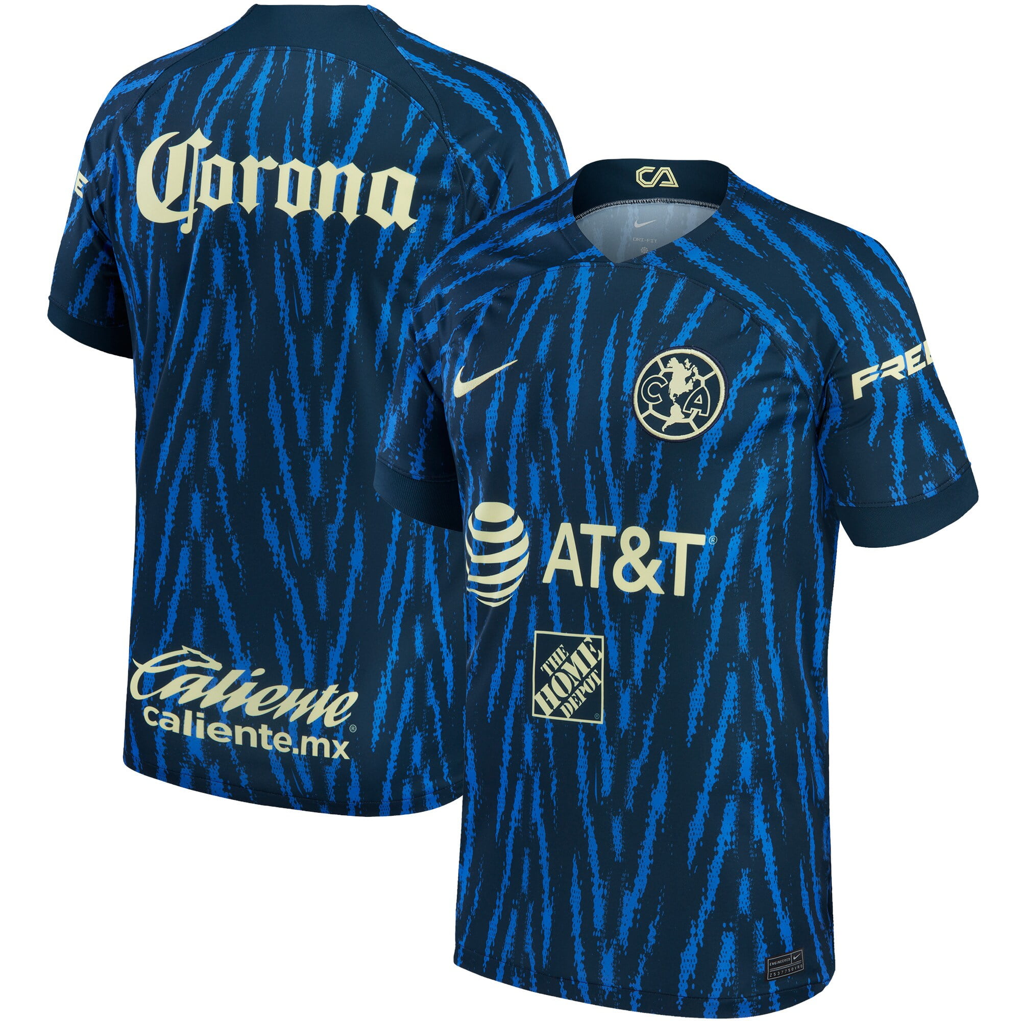 Nike, Shirts, Club America Mens Jersey 223