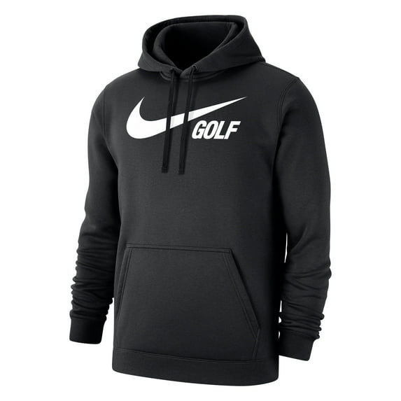 Nike Men's Club Fleece Golf Hoodie (Black, M)