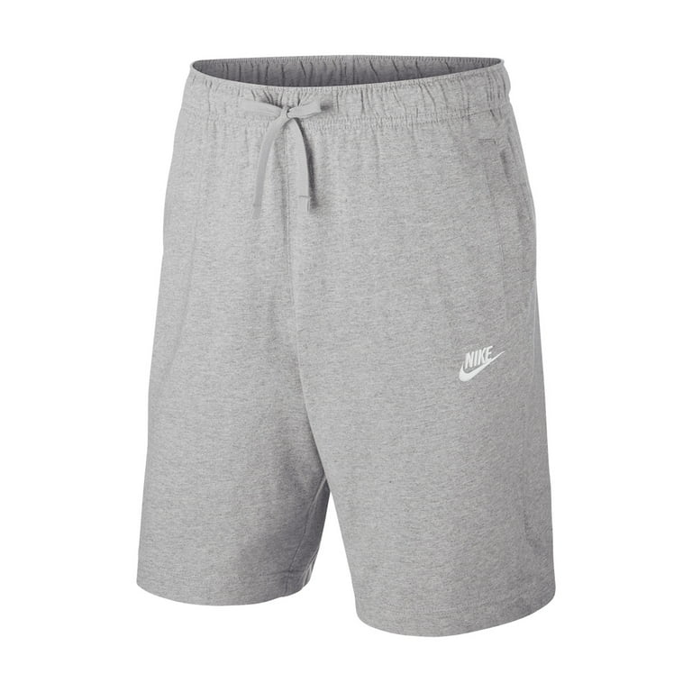 Nike Men's Club Shorts, Soft Cotton Jersey, Adjustable Drawstring