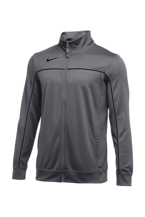 Men's Cool Grey Dri-FIT Rivalry Jacket Size L