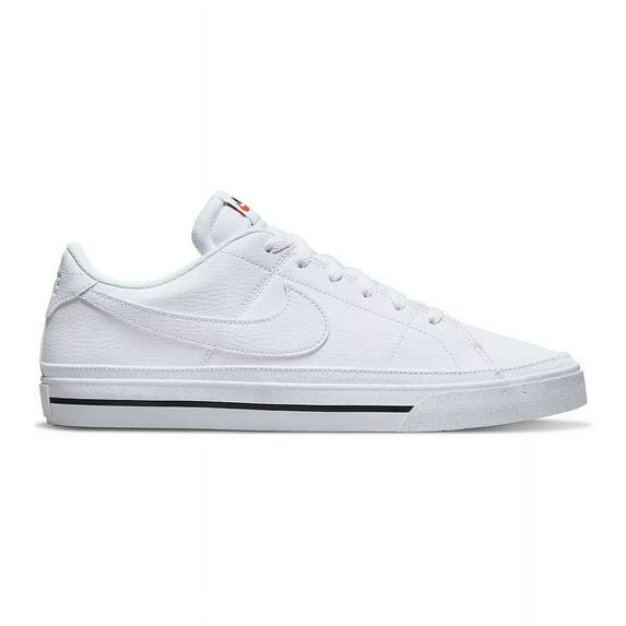 Nike Men's Court Legacy Low top, White White Black, 11.5 US