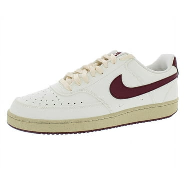 Nike Men's Court Vision Lo Nn Leather Sneaker, SAIL/DARK BEETROOT-PEARL WHITE-SESAME, 12 UK (13 US)