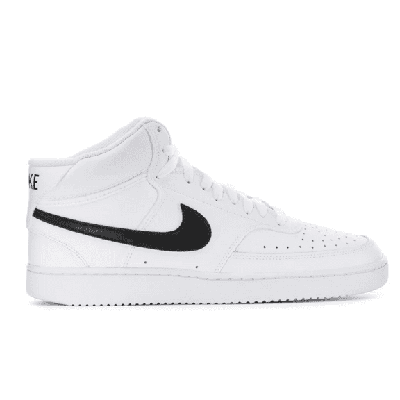 Nike Court Vision Mid Next Nature Mens Shoes Size 9.5, Color: White/Black