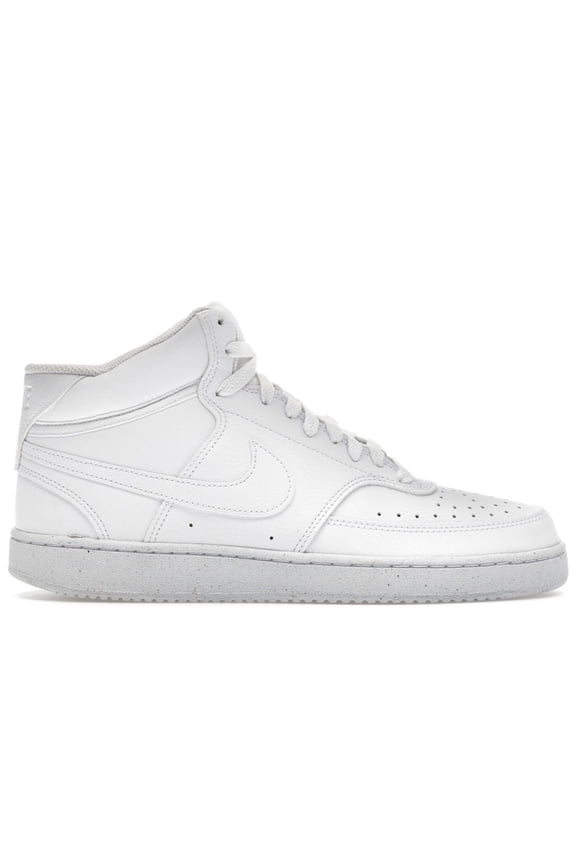 Men's Court Vision Mid Next Nature Triple White Shoes, from StockX