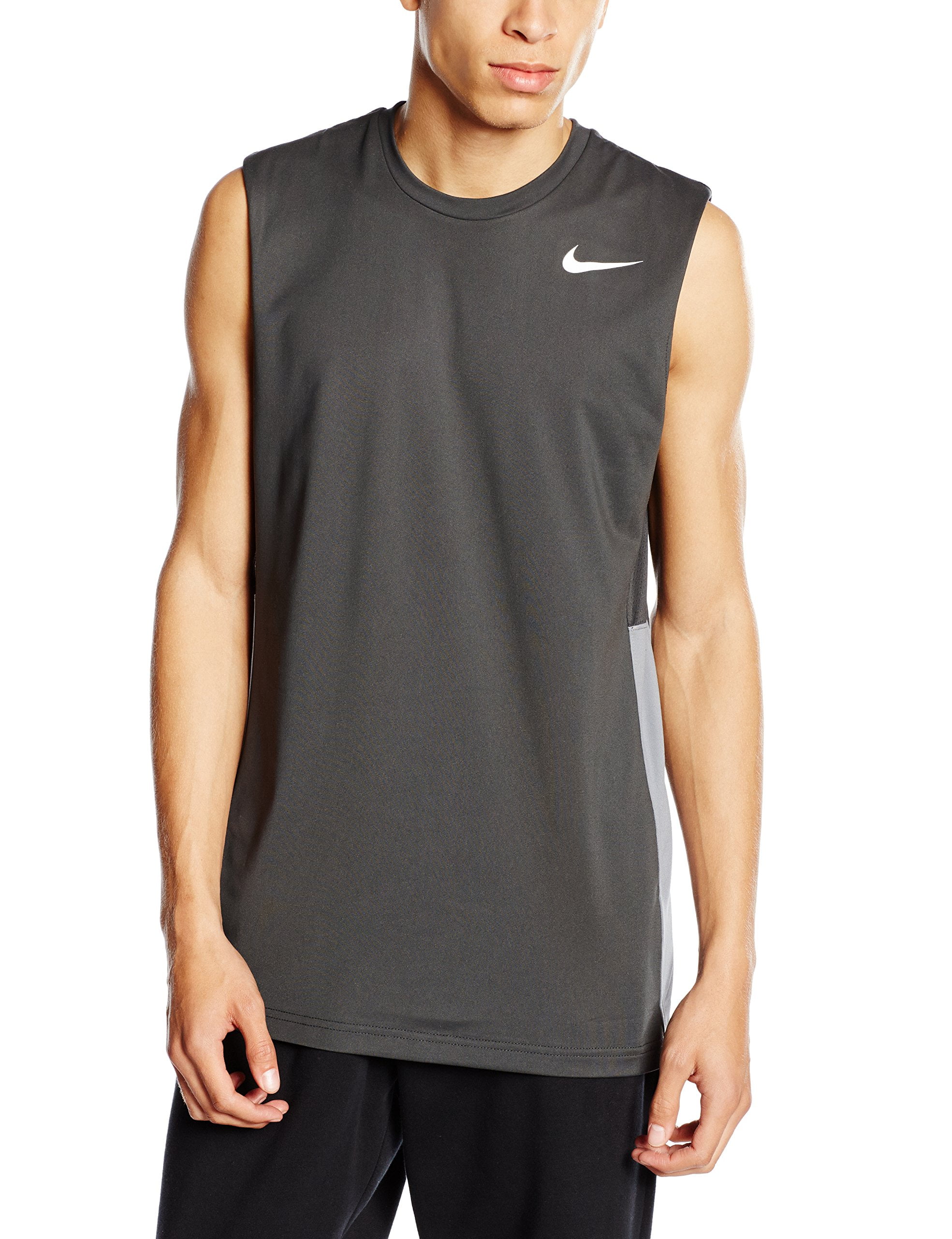 Nike Men's Crossover Sleeveless Shirt Anthracite/Cool Grey/White