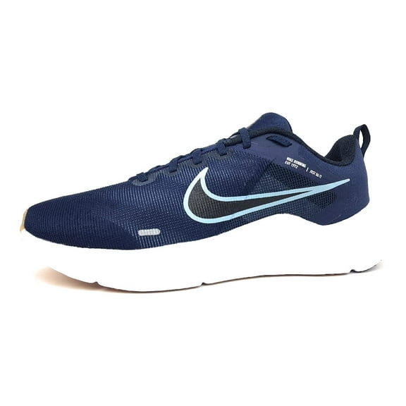 Nike Men's Downshifter 12 Trainers, Midnight Navy Worn Blue Da, 12 US