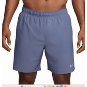 Nike Men's Dri-FIT Challenger 7" Brief-Lined Versatile Shorts World Indigo Medium