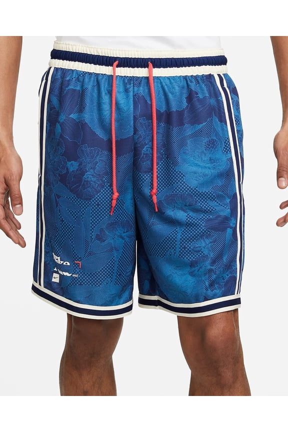 Men's Dri-FIT DNA Printed Basketball Shorts - Blue/Blue Void - (Medium)