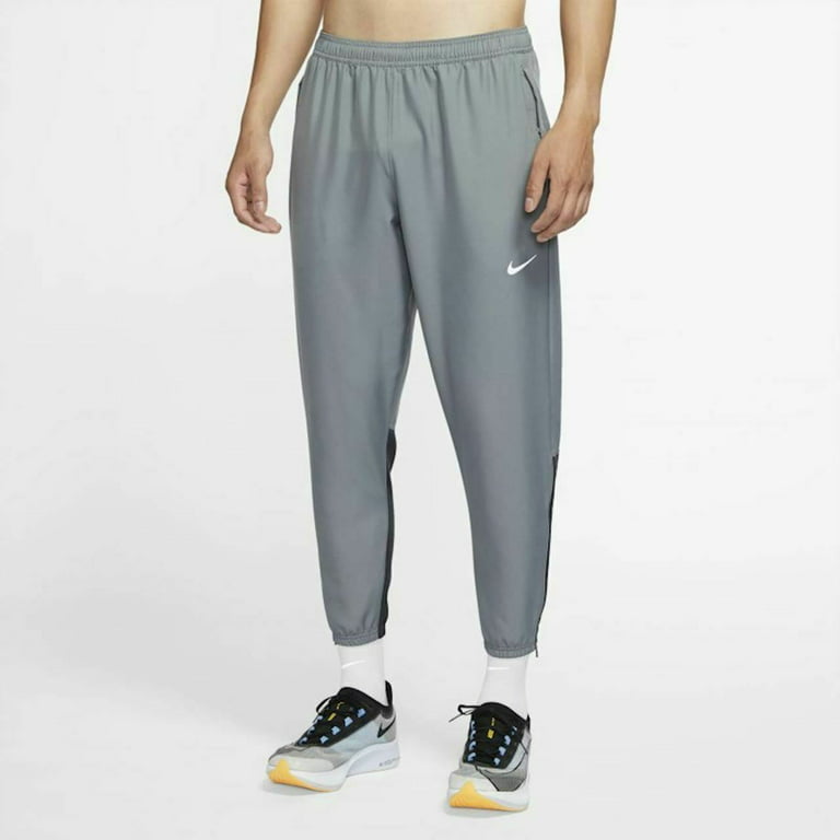 Raffinaderi Peck øjeblikkelig Nike Men's Dri-FIT Essential Woven Running Pants in Smoke Grey/Dark  Smoke-XL - Walmart.com