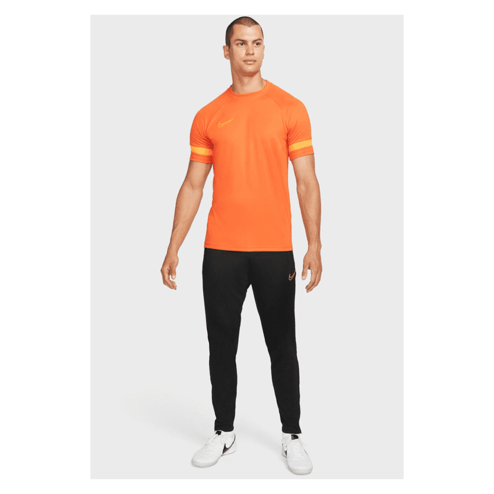 Nike Men's Dri-Fit CrewNeck Short Sleeve T-Shirt, Orange, 2XL