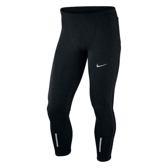 Nike Men's Dri-Fit Power Tech Running Tights-Black-XL