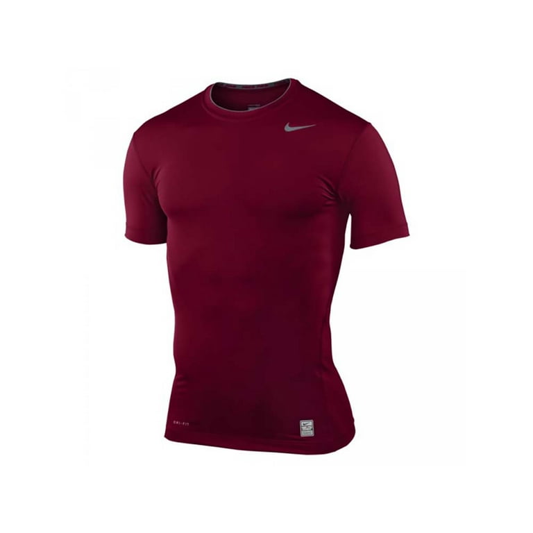 Nike Men s Dri Fit Pro Combat Core Short Sleeve T Shirt Walmart