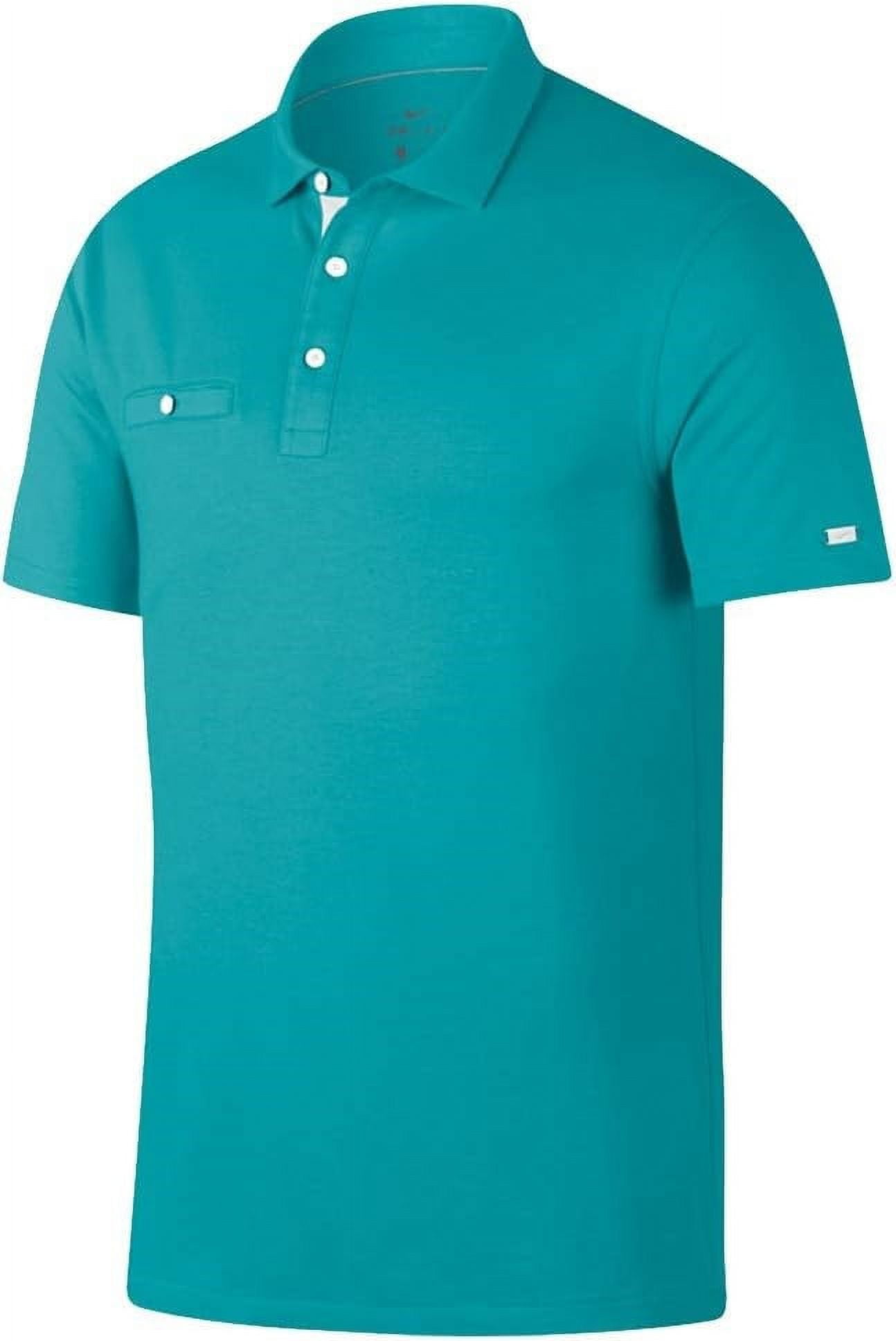 Nike Men's Dri Fit Short Sleeve Golf Polo Cabana Blue Size XL - Walmart.com