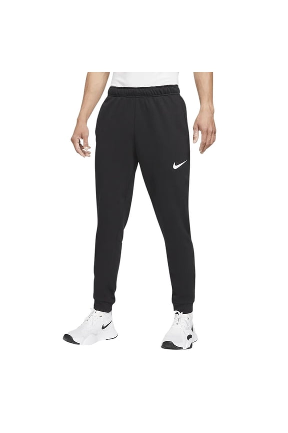 Men's Dri Fit Tapered Training Pants Black Size XL