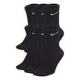 thumbnail image 1 of Nike Men's Dri-Fit Training Cotton Cushioned Crew Socks (6 Pair) (Black, Medium (6-8) Men/(8-12) Women), 1 of 1