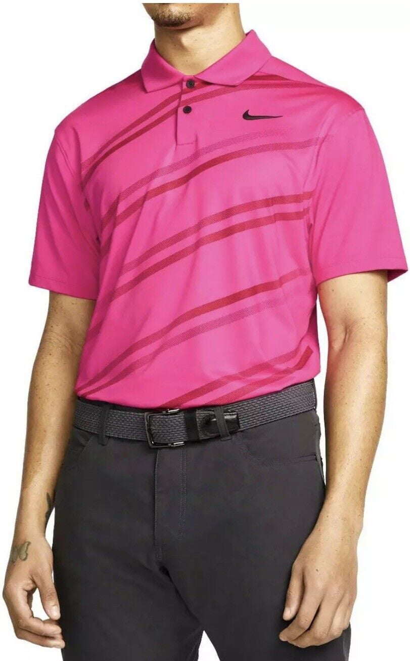 nike no collar golf shirt