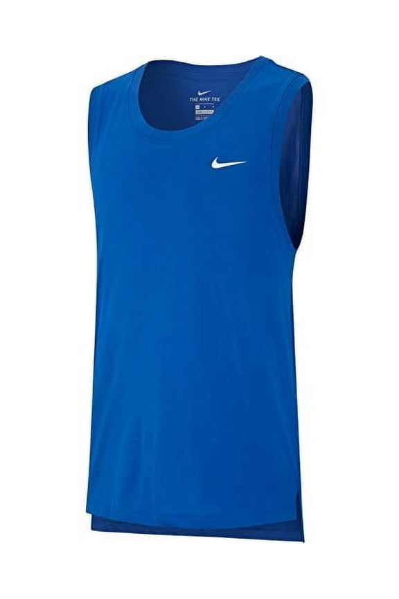 Men's Dry Tank Top Blue Size Medium