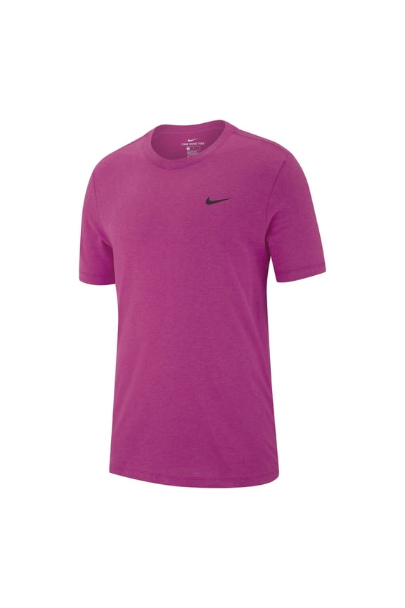 Men's Dry Tee (as1, Alpha, s, Regular, Regular, Sangria/Black, Small)