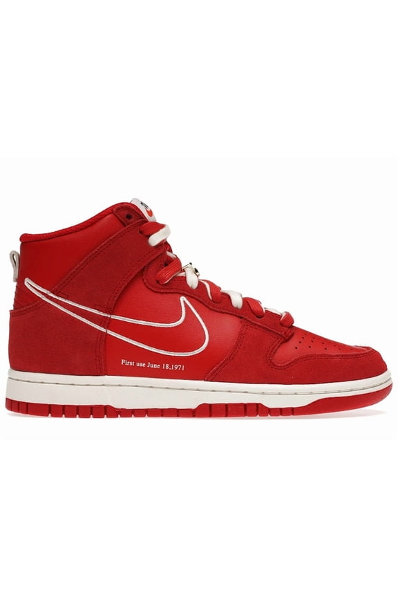 Men's Dunk High First Use Red Shoes, from StockX