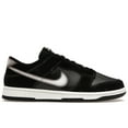 thumbnail image 1 of Nike Men's Dunk Low Airbrush Swoosh Black Shoes, from StockX, 1 of 5