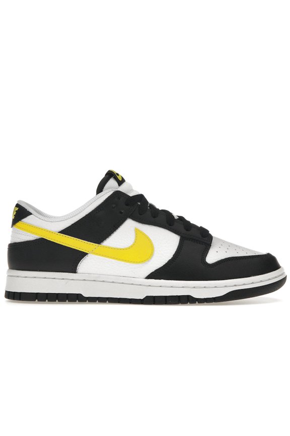 Men's Dunk Low Black Opti Yellow Shoes, from StockX