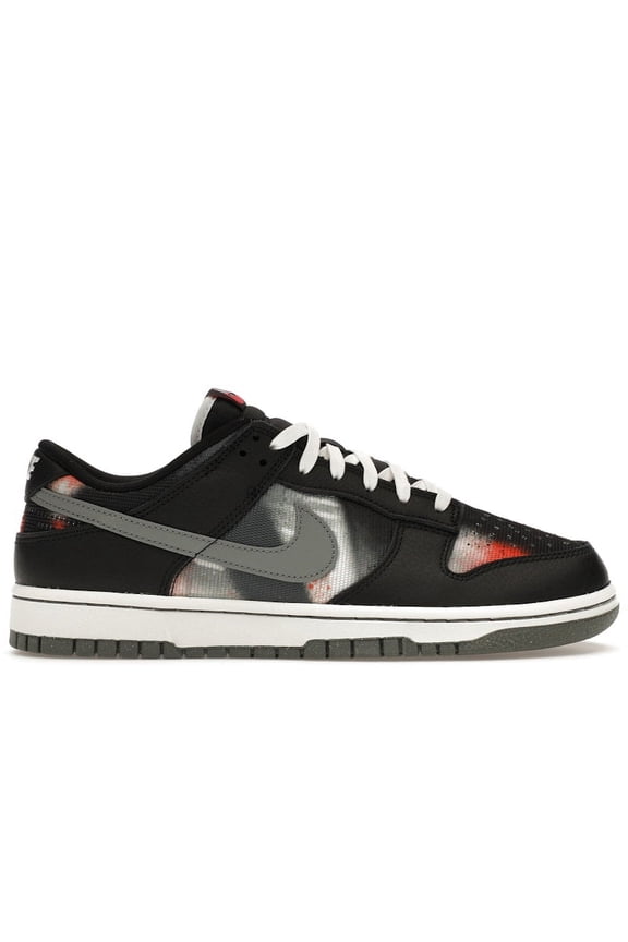 Men's Dunk Low Graffiti Black Red Shoes, from StockX