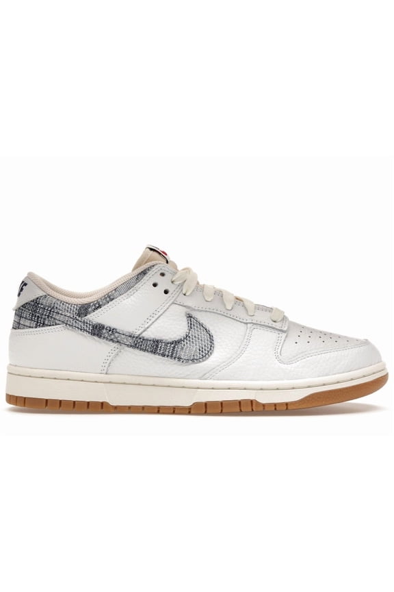 Men's Dunk Low New Americana Washed Denim Shoes, from StockX