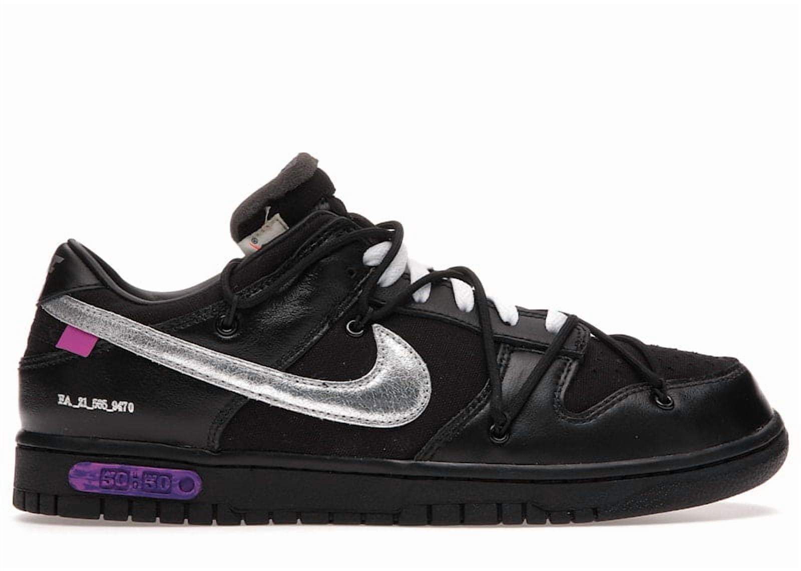 Nike Men's Dunk Low Off-White Lot 50, from StockX - Walmart.com