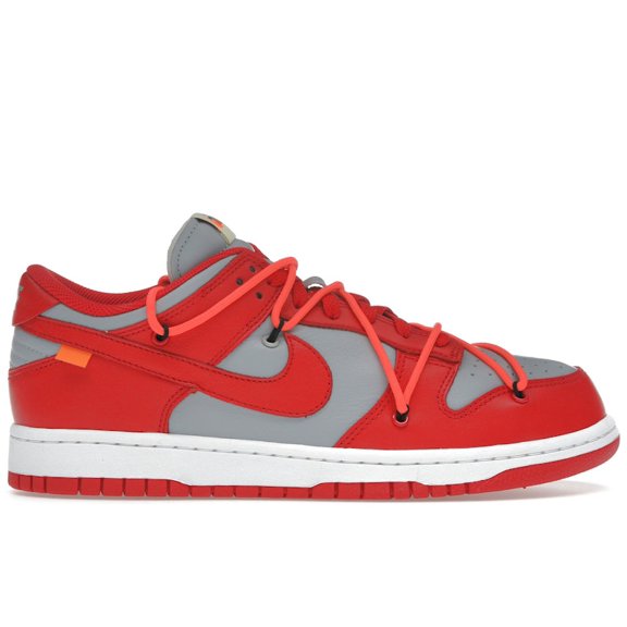 Nike Men's Dunk Low Off-White University Red Shoes, from StockX