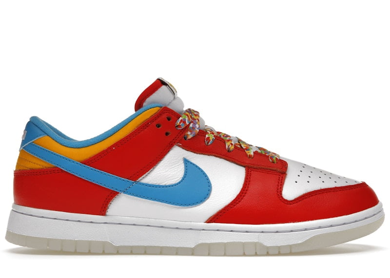 Nike Men's Dunk Low QS LeBron James Fruity Pebbles Shoes, from Nike Men's Dunk Low QS LeBron James Fruity Pebbles Shoes, from