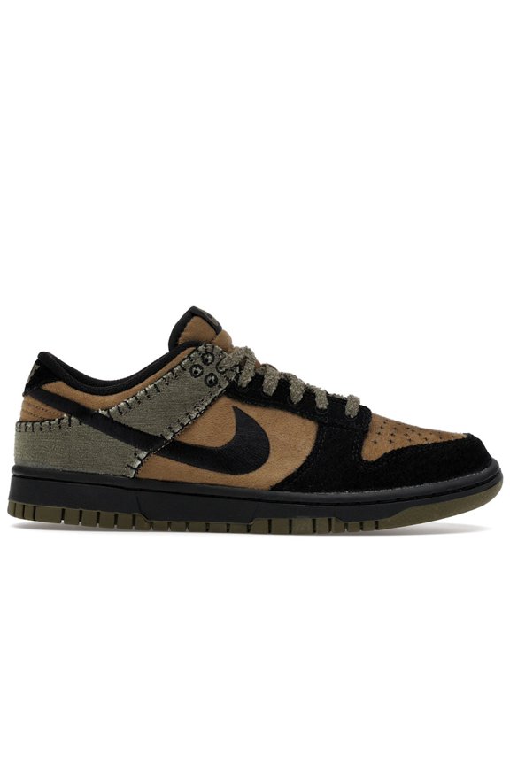 Men's Dunk Low Retro Camo Olive Basketball Shoes, from StockX
