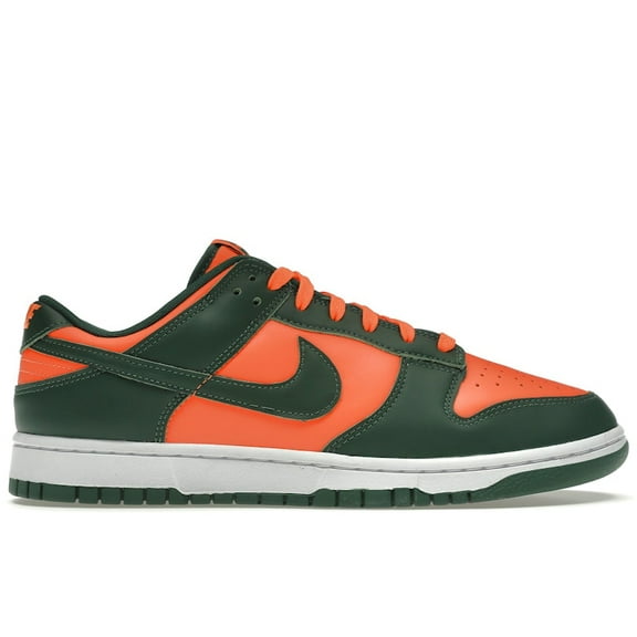 Nike Men's Dunk Low Retro Miami Hurricanes Shoes, from StockX