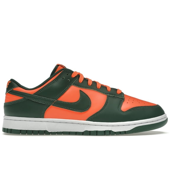 Nike Men's Dunk Low Retro Miami Hurricanes Shoes, from StockX