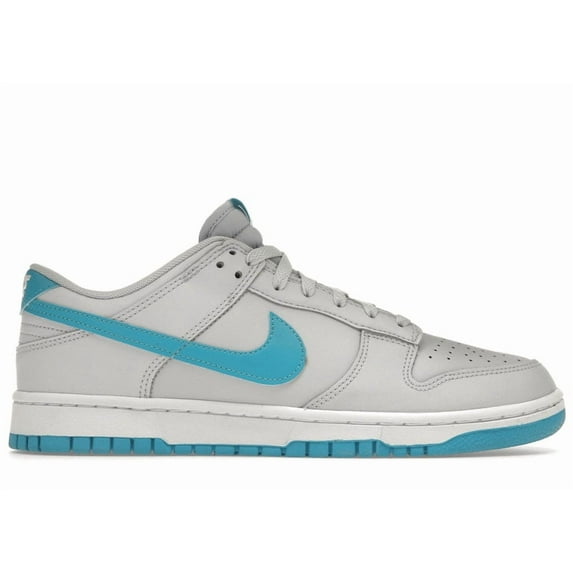 Nike Men's Dunk Low Retro Pure Platinum Blue Lightning Shoes, from StockX