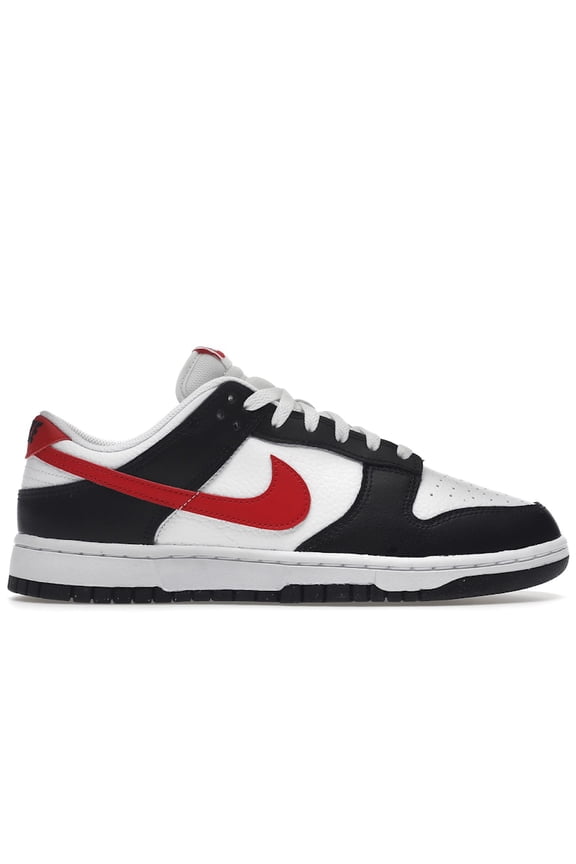 Men's Dunk Low Retro Red Swoosh Panda Shoes, from StockX