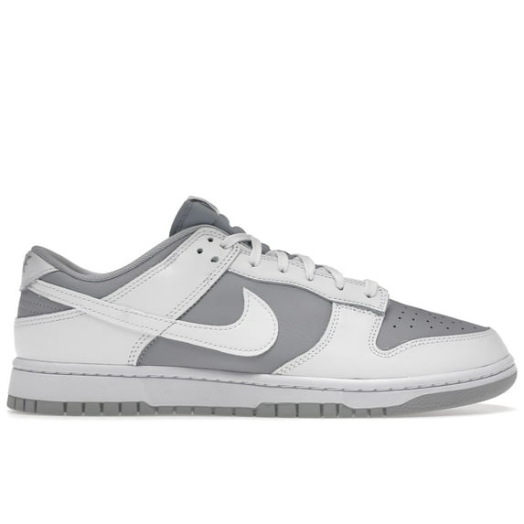 Nike Men's Dunk Low Retro White Grey Shoes, from StockX