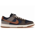 thumbnail image 1 of Nike Men's Dunk Low Tweed Midnight Navy Corduroy Shoes, from StockX, 1 of 5