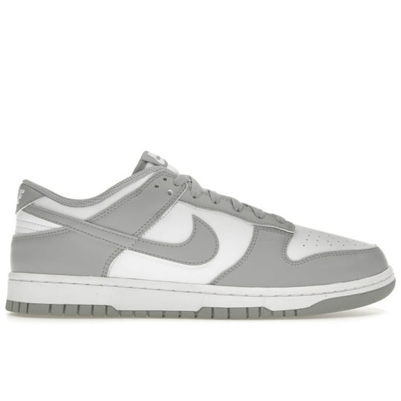 Nike Men's Dunk Low White Light Smoke Grey Shoes, from StockX