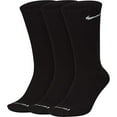 thumbnail image 1 of Nike Men's Everyday Plus Lightweight Training Crew Socks 3 Pack, 1 of 2