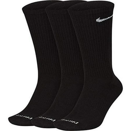 Nike Men's Everyday Plus Lightweight Training Crew Socks 3 Pack