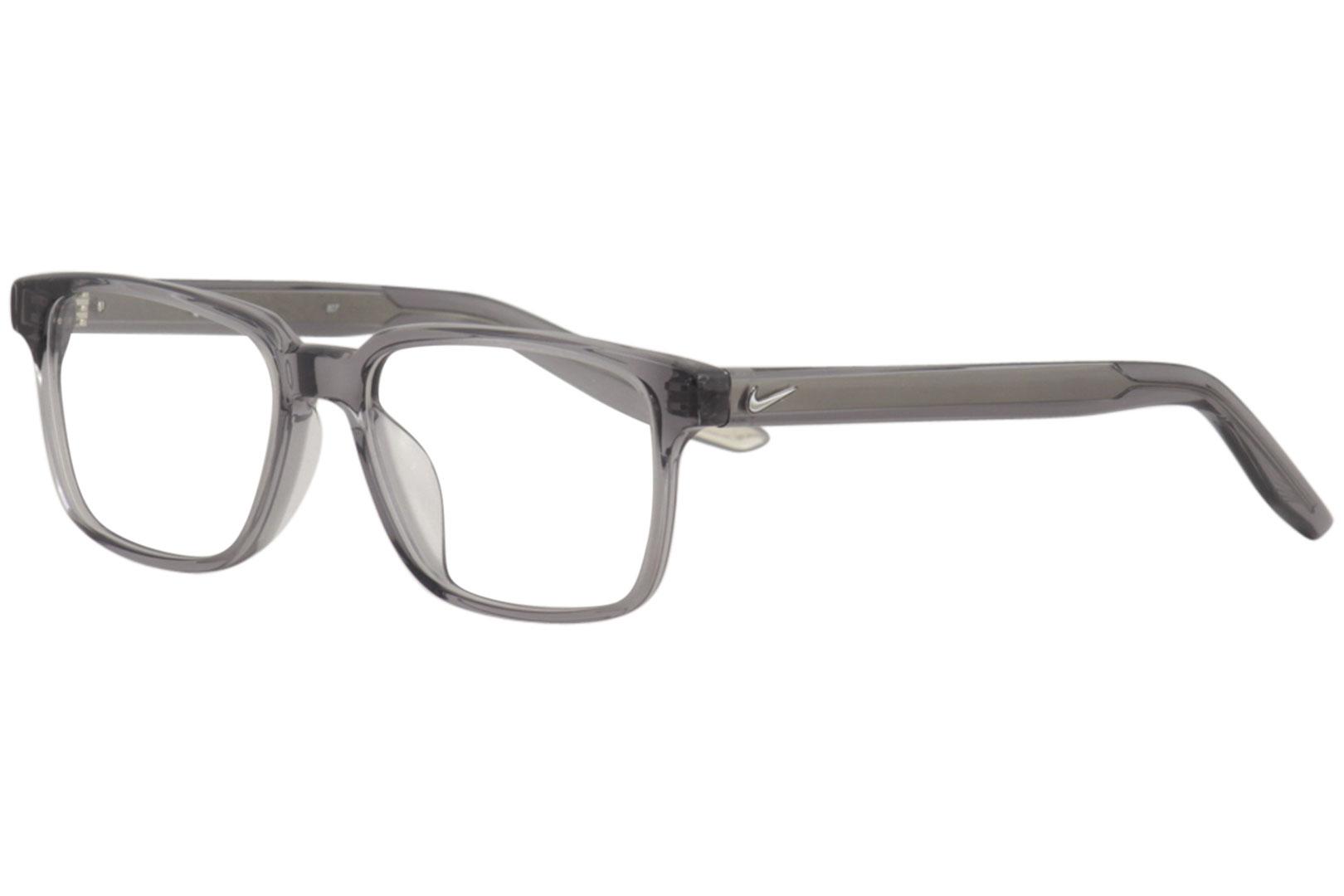 Nike Men's Eyeglasses KD74 KD/74 030 Dark Grey Full Rim Optical Frame 52mm - image 1 of 5