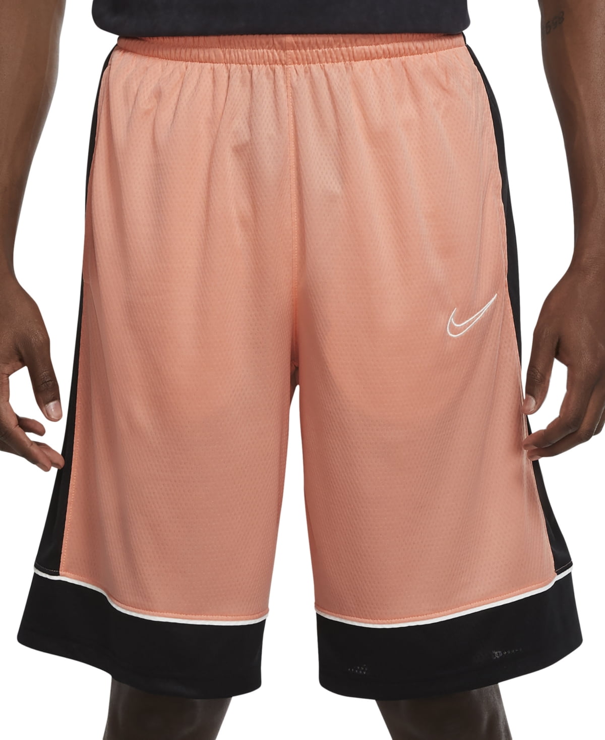 Nike Men's Fastbreak Dri Fit Basketball Shorts Pink Size Medium