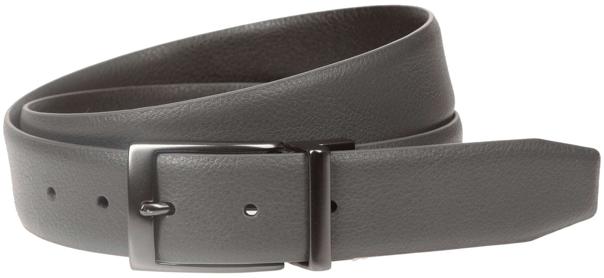 Nike Men's Feather Edge Reversible Golf Belt (Dark Grey/Black, 40