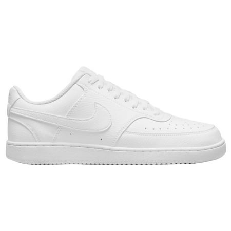 Nike Men's Flat Basketball Shoe, White, 8