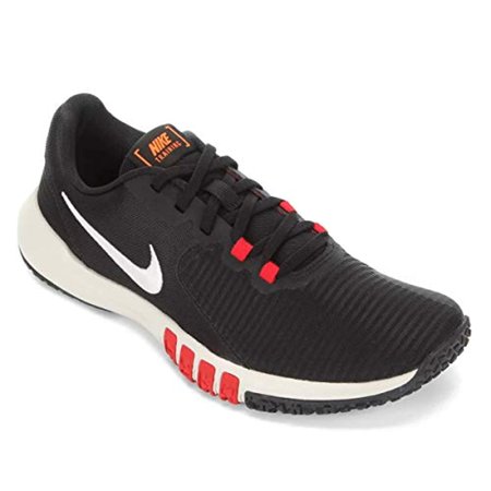 Nike Men's Flex Control TR4 Cross Trainer, Black/Solar-University RED-Total Orange-Pale Ivory, 10 Regular US