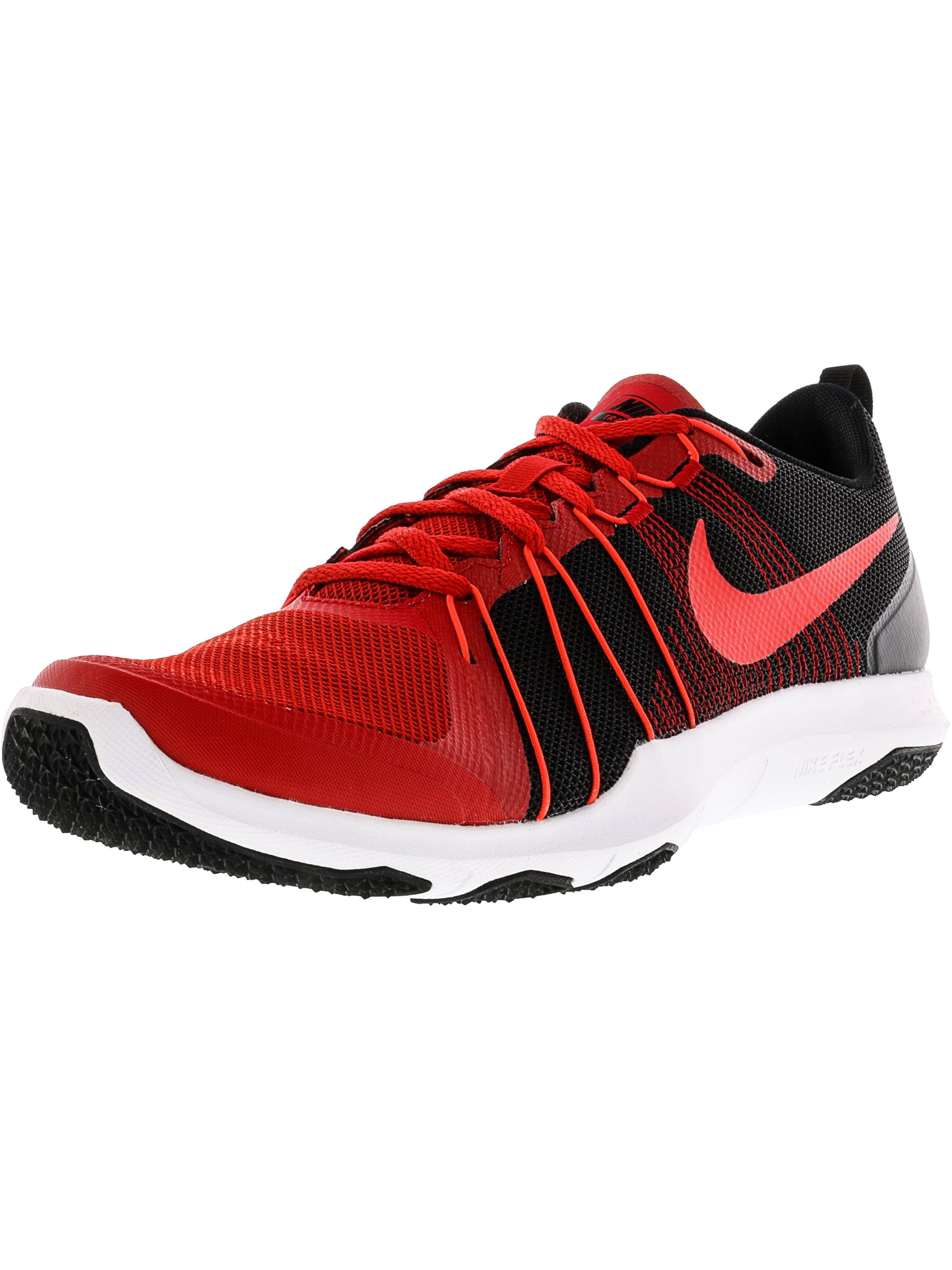 Nike Men's Flex Train Aver University Red / Black Ankle-High Training Shoes - 10.5M